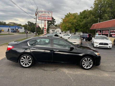 2014 Honda Accord for sale at Next to New in Oxford NC