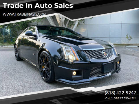 2012 Cadillac CTS-V for sale at Trade In Auto Sales in Van Nuys CA