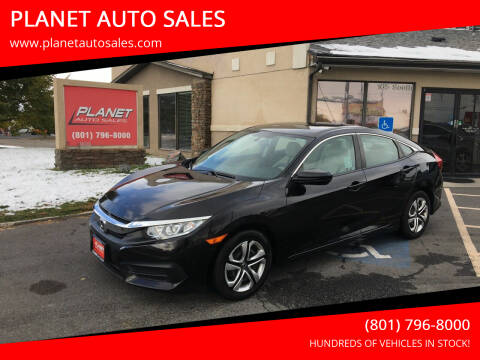 2018 Honda Civic for sale at PLANET AUTO SALES in Lindon UT