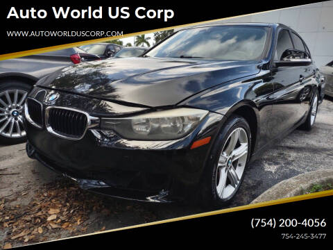 2013 BMW 3 Series for sale at Auto World US Corp in Plantation FL