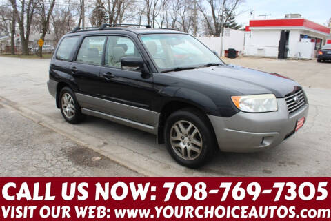 2006 Subaru Forester for sale at Your Choice Autos in Posen IL