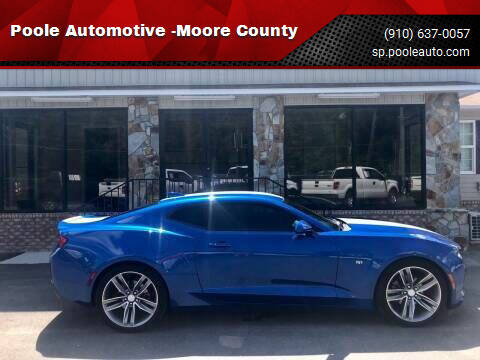 2016 Chevrolet Camaro for sale at Poole Automotive in Laurinburg NC