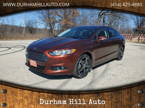 2015 Ford Fusion for sale at Durham Hill Auto in Muskego WI