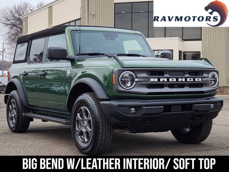 2023 Ford Bronco for sale at RAVMOTORS - CRYSTAL in Crystal MN