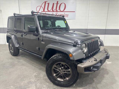 2016 Jeep Wrangler Unlimited for sale at Auto Sales & Service Wholesale in Indianapolis IN