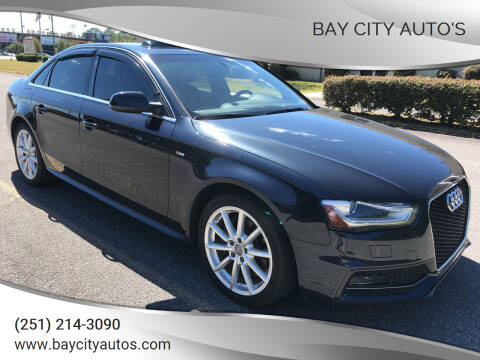 2015 Audi A4 for sale at Bay City Auto's in Mobile AL