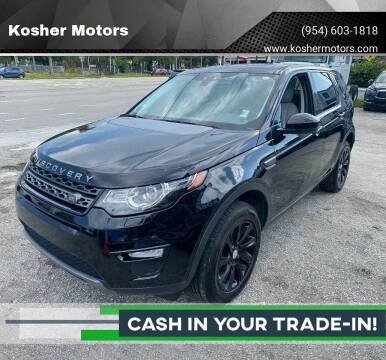 2016 Land Rover Discovery Sport for sale at Kosher Motors in Hollywood FL
