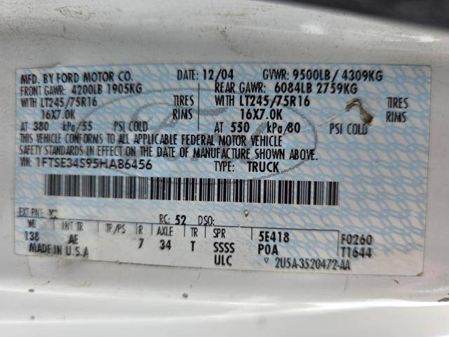 2005 Ford E-Series E-350 SD