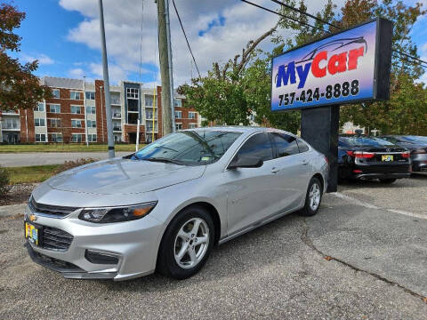 2017 Chevrolet Malibu for sale at My Car LLC in Virginia Beach VA