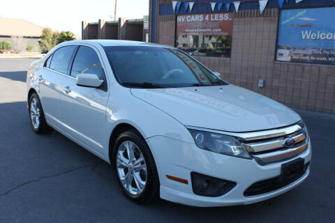 2012 Ford Fusion for sale at NV Cars 4 Less, Inc. in Las Vegas NV