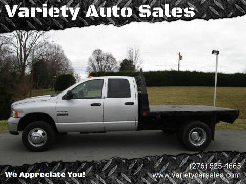 2005 Dodge Ram Pickup 3500 for sale at Variety Auto Sales in Abingdon VA