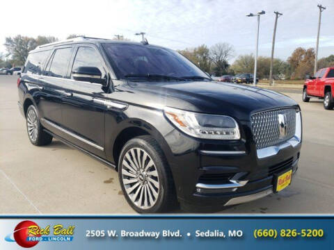 2018 Lincoln Navigator L for sale at RICK BALL FORD in Sedalia MO