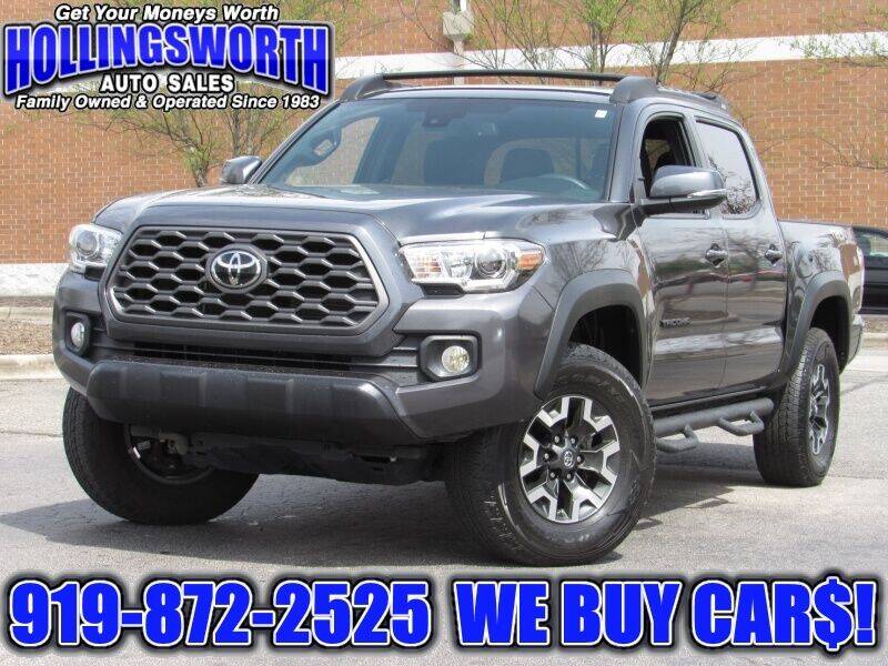 2020 Toyota Tacoma for sale at Hollingsworth Auto Sales in Raleigh NC