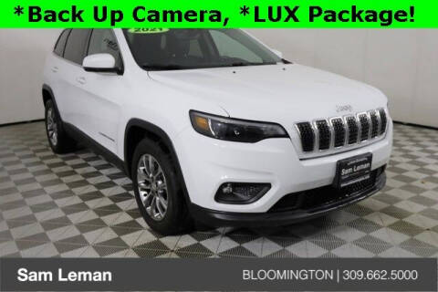 2021 Jeep Cherokee for sale at Sam Leman CDJR Bloomington in Bloomington IL