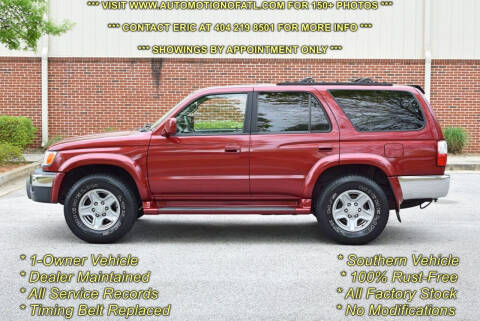 2002 Toyota 4Runner for sale at Automotion Of Atlanta in Conyers GA