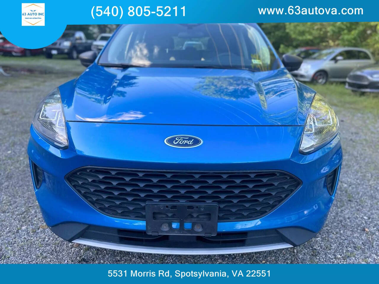 2020 Ford Escape for sale at 63 Auto Inc in Spotsylvania, VA