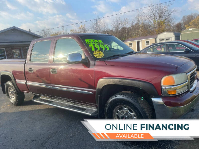 2002 GMC Sierra 1500HD for sale at C&C Affordable Auto and Truck Sales in Tipp City OH