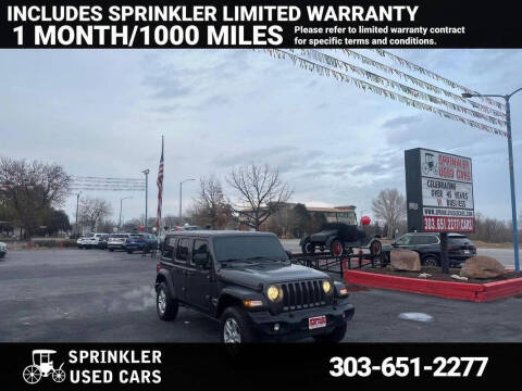 2020 Jeep Wrangler Unlimited Sport S