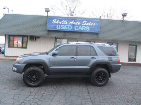 2004 Toyota 4Runner for sale at SHULTS AUTO SALES INC. in Crystal Lake IL