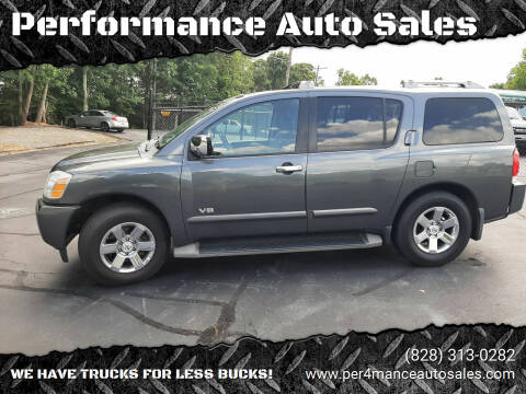 2007 Nissan Armada for sale at Performance Auto Sales in Hickory NC