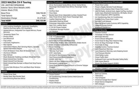 2023 Mazda CX-9 Touring