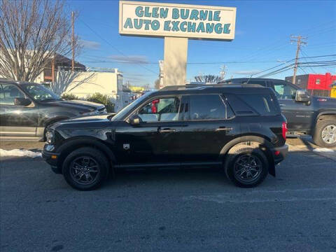 2021 Ford Bronco Sport for sale at Glen Burnie Auto Exchange in Glen Burnie MD