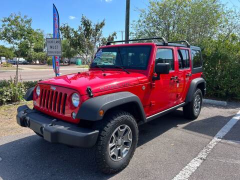 2016 Jeep Wrangler Unlimited for sale at Bay City Autosales in Tampa FL