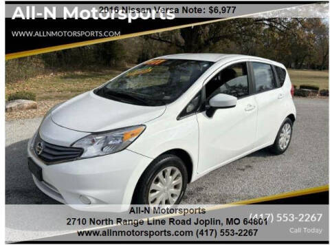 2016 Nissan Versa Note S Plus