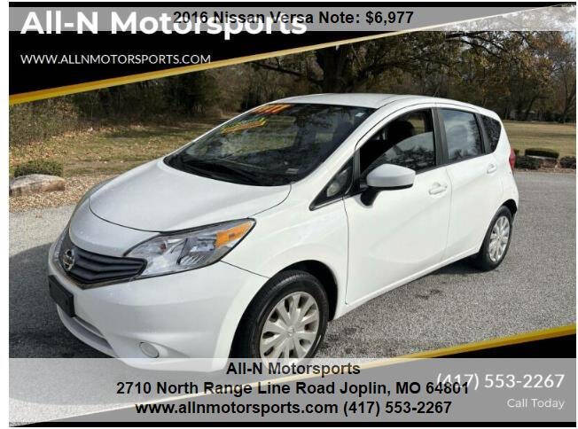 2016 Nissan Versa Note S Plus