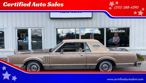 1981 Lincoln Mark VI