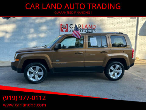 2011 Jeep Patriot for sale at CAR LAND  AUTO TRADING in Raleigh NC