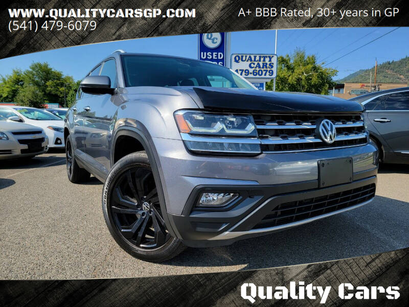 2018 Volkswagen Atlas for sale at Quality Cars in Grants Pass OR