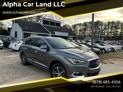 2017 Infiniti QX60 for sale at Alpha Car Land LLC in Snellville GA