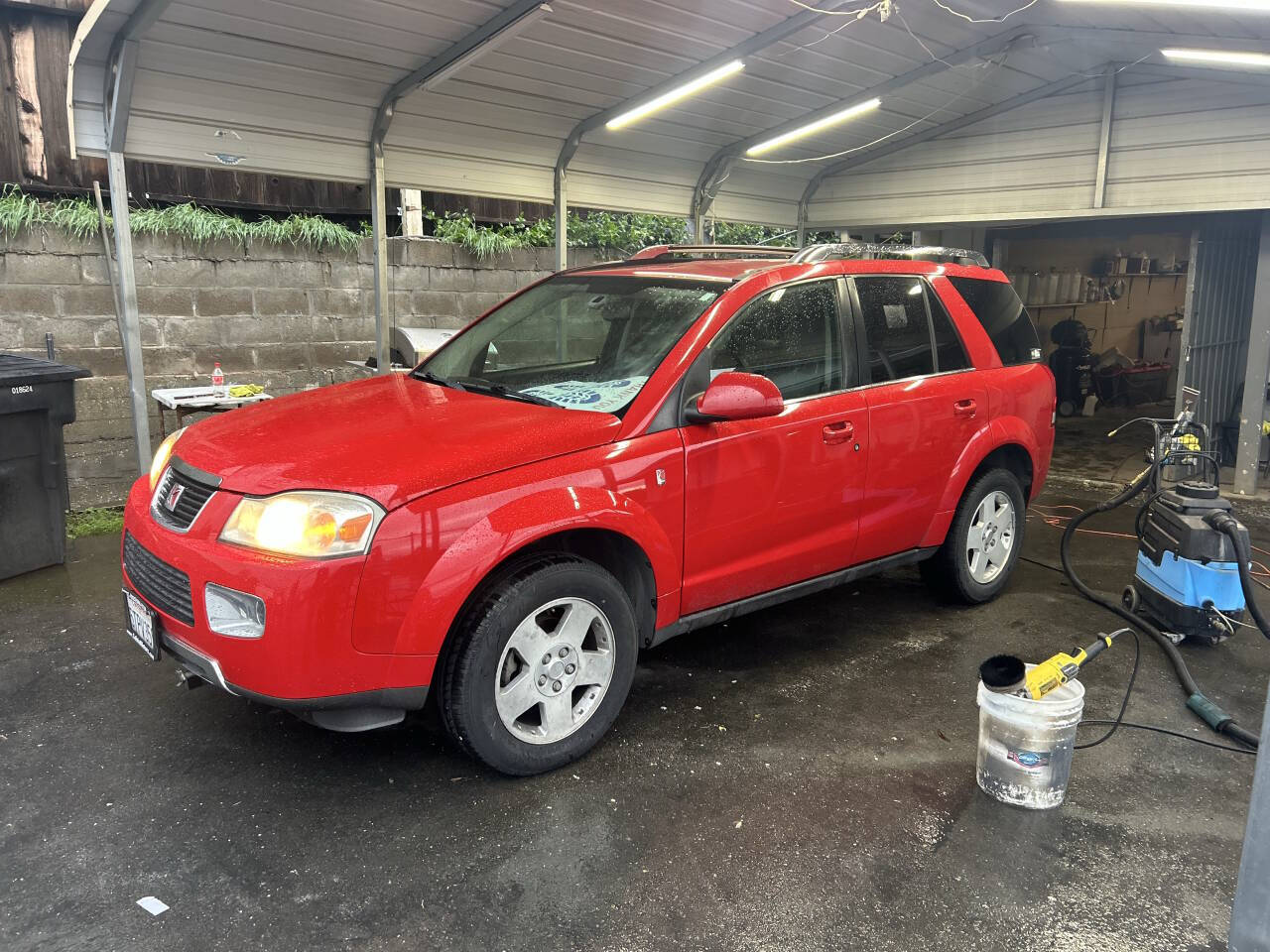 Red 2006 Saturn Vue Base AWD 4dr SUV w/V6 2