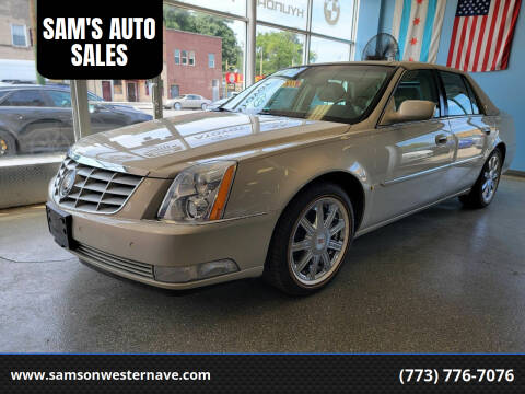 2008 Cadillac DTS for sale at SAM'S AUTO SALES in Chicago IL