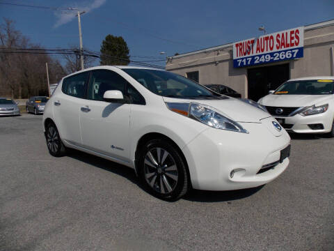 2015 Nissan LEAF for sale at Trust Auto Sales in Carlisle PA