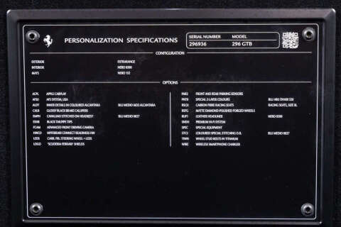 2023 Ferrari 296 GTB