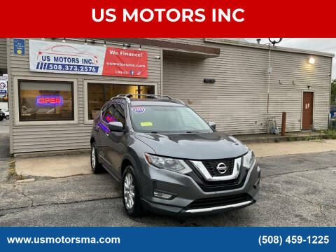 2017 Nissan Rogue for sale at US MOTORS INC in Worcester MA