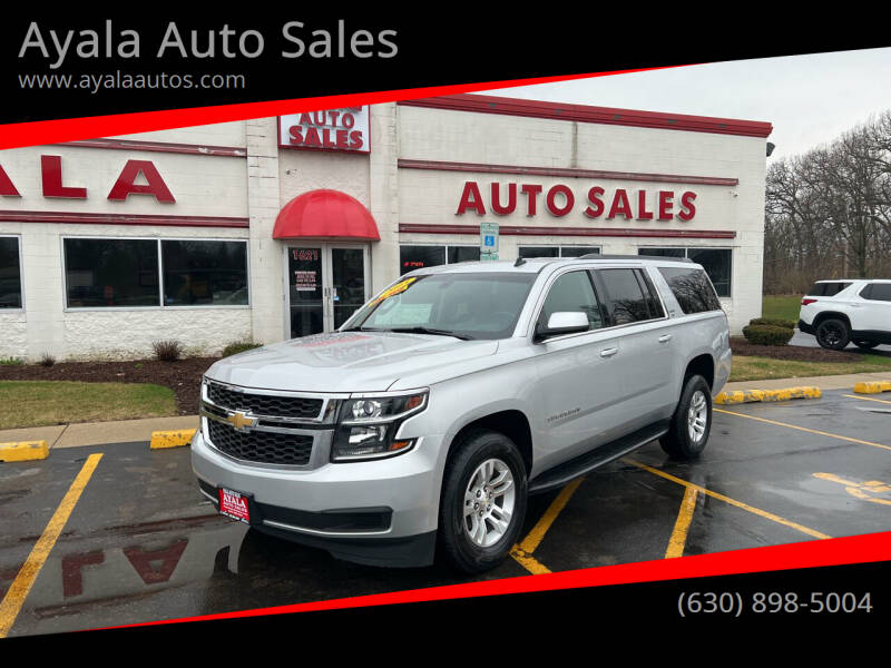 2015 Chevrolet Suburban for sale at Ayala Auto Sales in Aurora IL