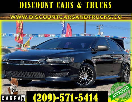 2014 Mitsubishi Lancer for sale at Discount Cars & Trucks in Modesto CA