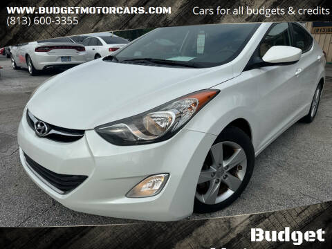 2013 Hyundai Elantra for sale at Budget Motorcars in Tampa FL