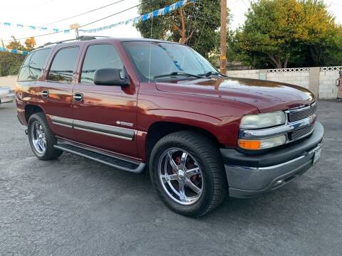 2003 Chevrolet Tahoe for sale at ROMO'S AUTO SALES in Los Angeles CA