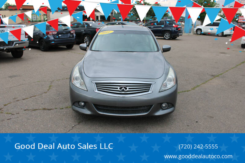 2011 Infiniti G37 Sedan for sale at Good Deal Auto Sales LLC in Aurora CO