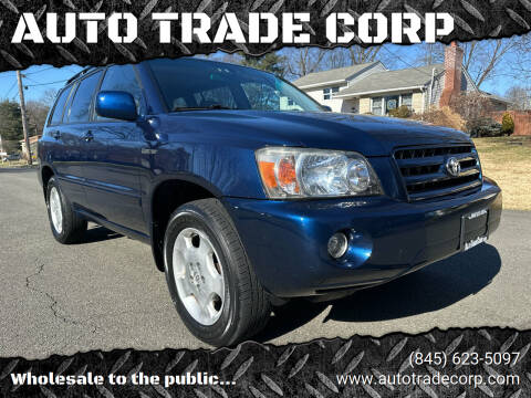 2005 Toyota Highlander for sale at AUTO TRADE CORP in Nanuet NY