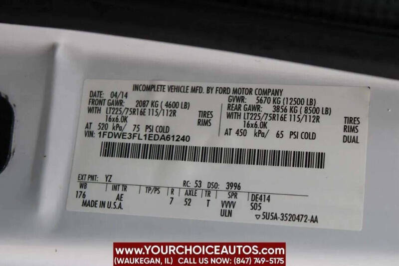 2014 Ford E-Series E-350 SD