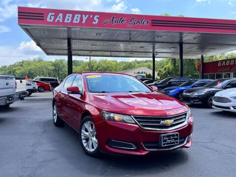 2015 Chevrolet Impala for sale at GABBY'S AUTO SALES in Valparaiso IN