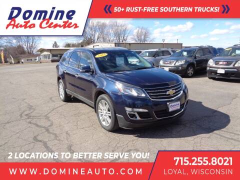 2015 Chevrolet Traverse for sale at Domine Auto Center in Loyal WI