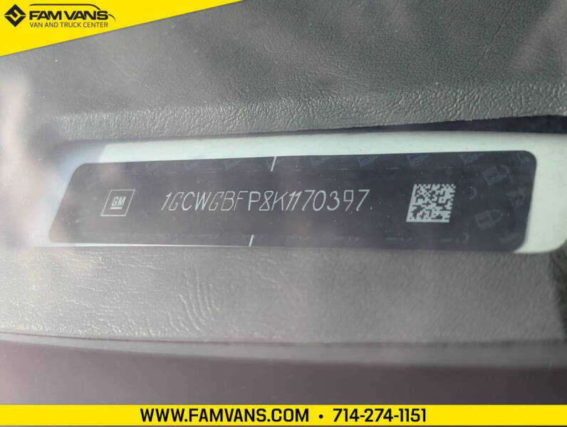 2019 Chevrolet Express 2500