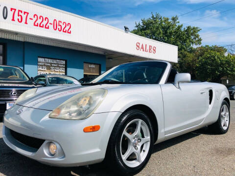 2003 Toyota MR2 Spyder for sale at Trimax Auto Group in Norfolk VA