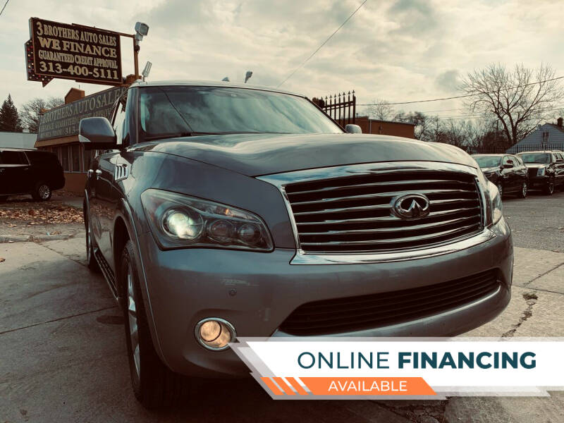 2011 Infiniti QX56 for sale at 3 Brothers Auto Sales Inc in Detroit MI